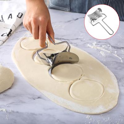 Paslanmaz Çelik Cilt Pasta Hamur Kesici Dumpling Mutfak Makinesi Kalıp Pişirme Aracı