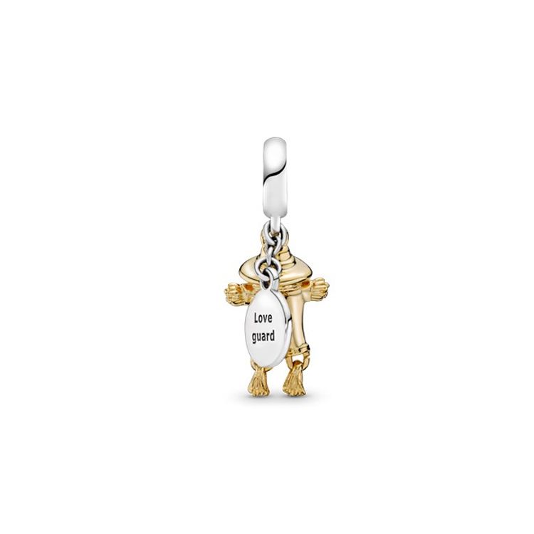 Pandora Shine Scarecrow Charm Bead Women Charm 767629CZ