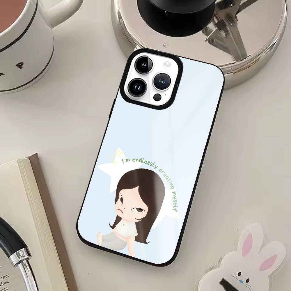 Art Y-Yoshitomo N-Nara Phone Case For iPhone17,16,15,14,13,12,11 Plus,Pro Max Magnetic For Magsafe Wireless Charging