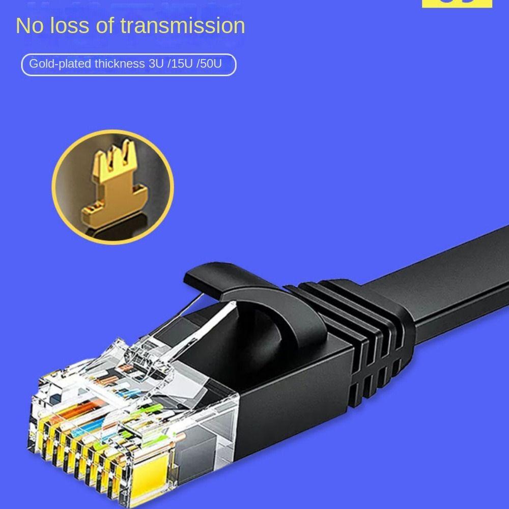250Hz Cat6 Lan Cable Anti-interference RJ45 Network Patch Cable  For Computer Router Laptop