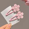 Sakura Sakura Hairpin Cherry Blossom Sweet Barrettes Lovely Flower Hair Claw  Gift