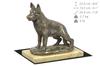 German Shepherd Dog, Alsatian Wolf Dog - Dog Figurine, Dog Silhouette Figurine, Trophy for Art-Dog Dog Show Exhibition