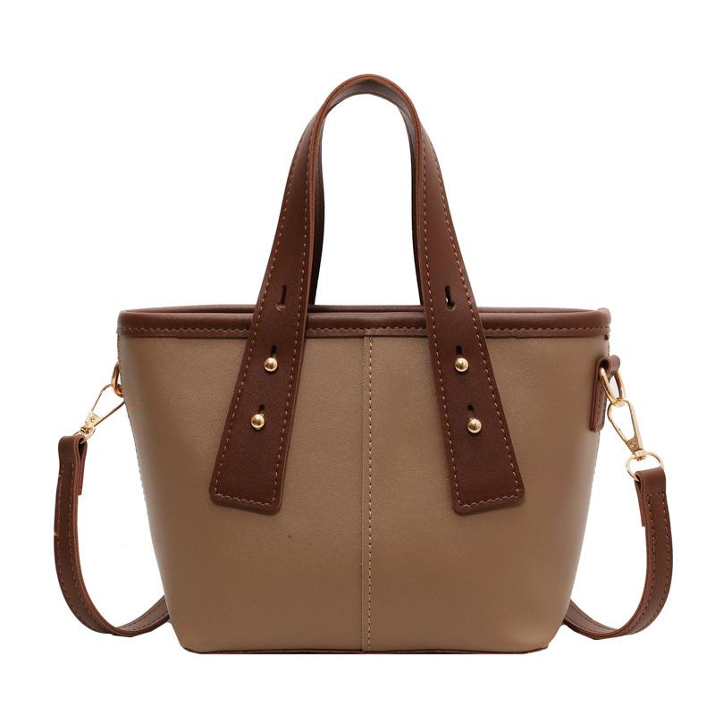 

Handbag Women s New Versatile Shoulder Crossbody Bucket Bag хаки
