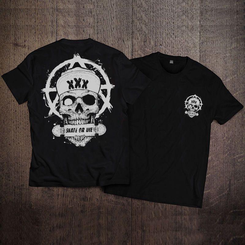 Summer New Trendy Men's Pure Cotton Short Sleeved T-shirt Men's Trendy Brand Instagram Loose Short Sleeved T-shirt Men's