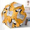 1pc Zebra Pattern Automatic Open/close, All-Season Portable Folding Umbrella, Travel, Everyday, Formal Events - Compact Luxury Parasol, Outdoor Access