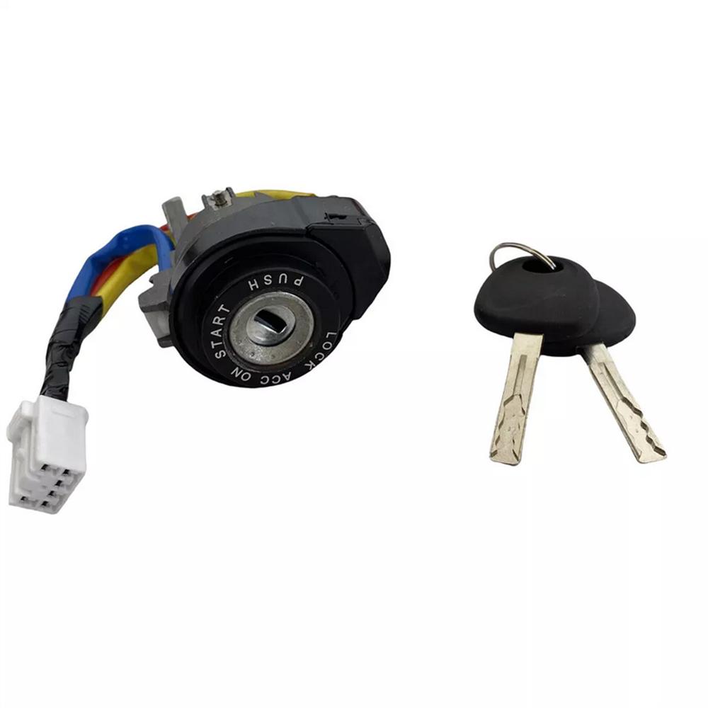Car Ignition Switch Lock Cylinder w/ 2 Keys Set For Kia Soul 2014-2017 2018 2019