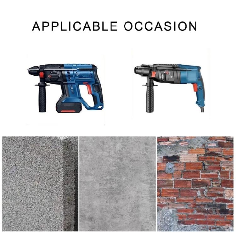 Multifunction  Alloy Steel Chisel Bit Concrete Breaker Chisel Electric Hammer Chisel for Power Drills & Electric Hammers