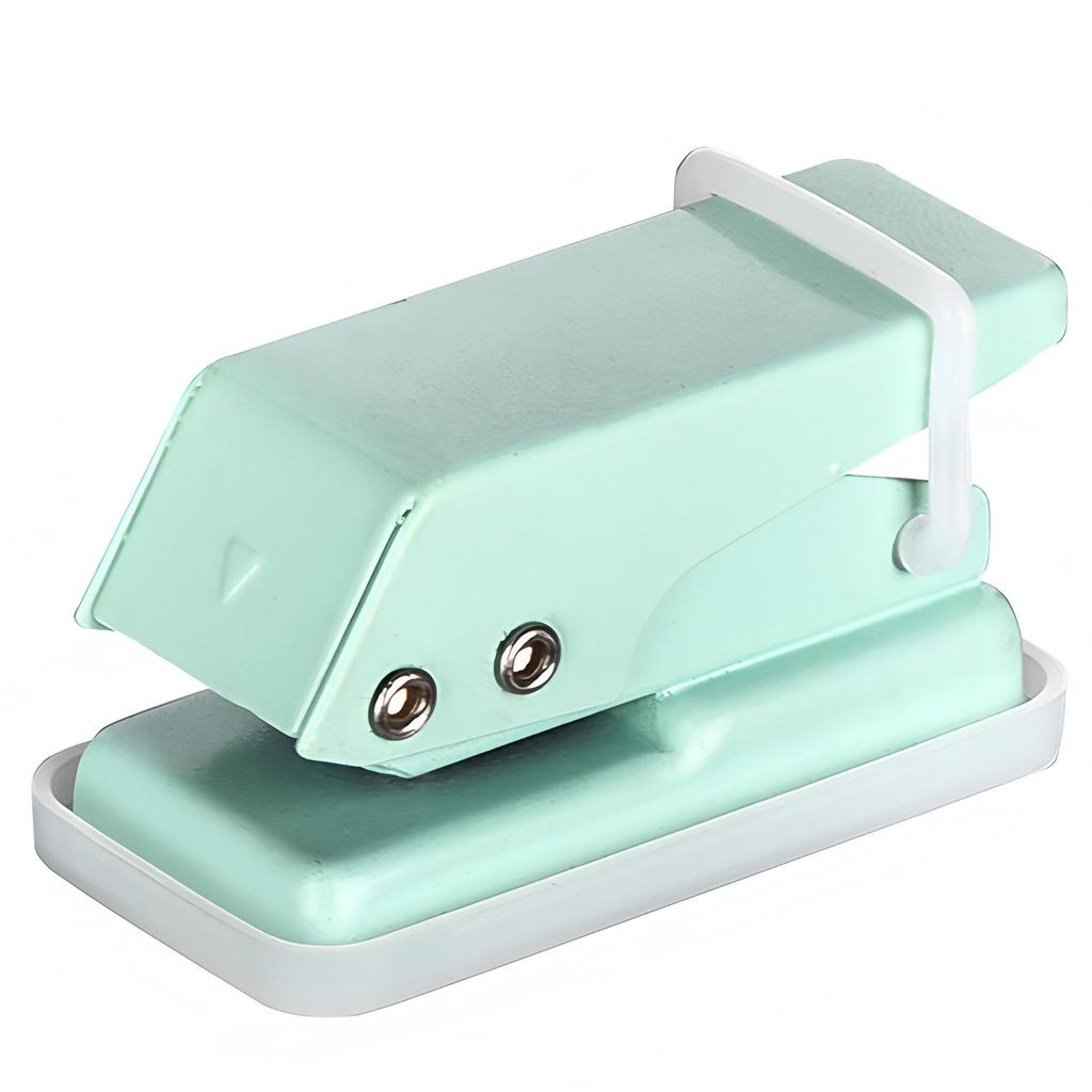 Compact Round Hole Punch for Students and DIY Crafts