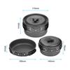 Outdoor Camping Picnic Barbecue Cooking Set Cookware for 2 3 People
