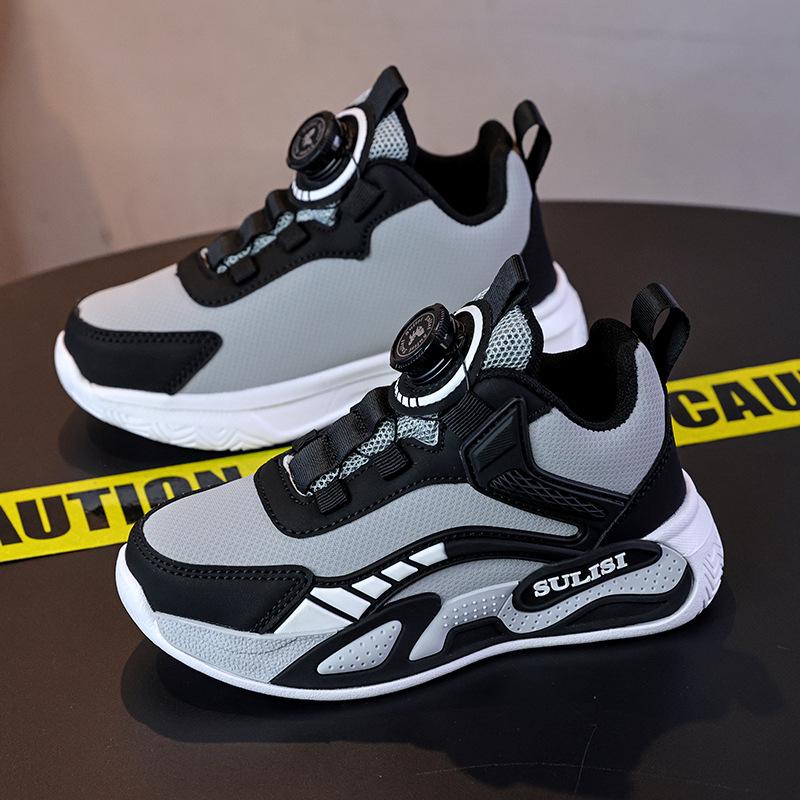 New Autumn/Winter 2025 Boys' Non-Slip Lightweight Sports and Basketball Shoes with Soft Sole