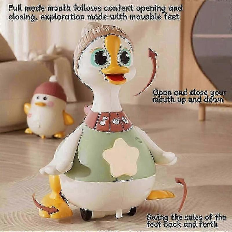 Voitures à Inertie à Tirer en Arrière, Véhicules Animaux Canard de Dessin Animé à Presser et Glisser, Jouets Éducatifs Précoces pour Tout-Petits de 1 à 3 Ans, Jouets pour Bébé Garçon Fille
