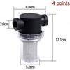 20mm/25mm Pumpenfilter für Außenwasserleitung Gartensprenger Mehrzweckfilter20mm40 Maschenweite