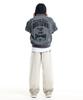 CREAM SODA LAB Pigment Cut Rivet Cotton Banding Pants Ivory