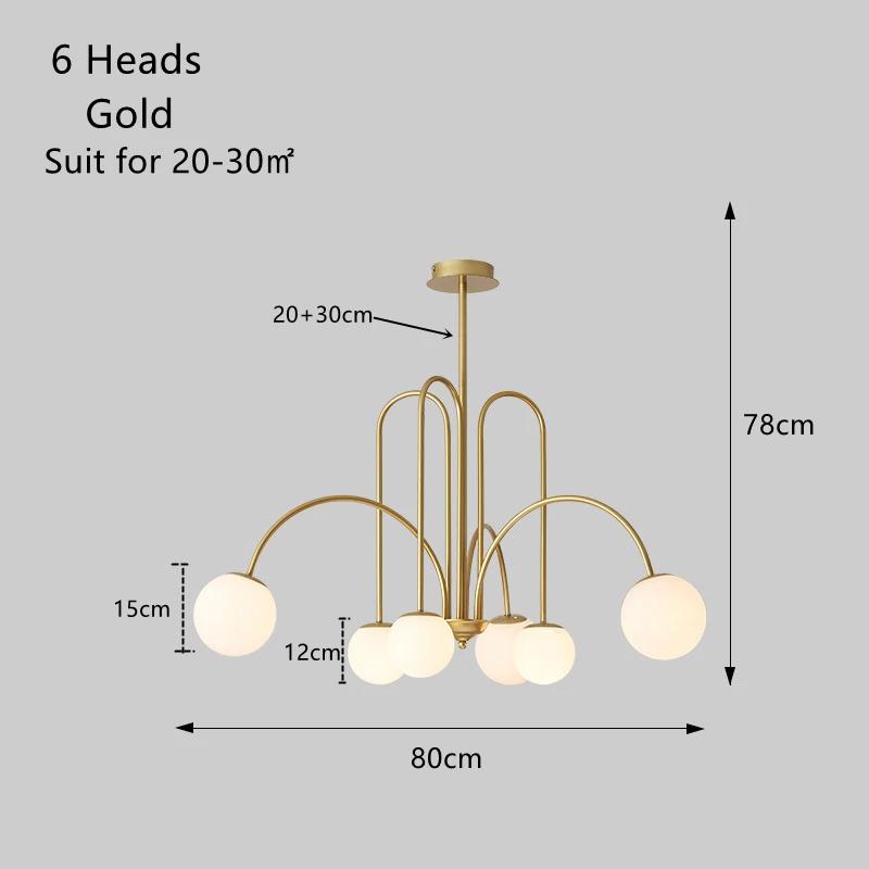 Nordic Living Room Chandelier Modern Simple Magic Bean Molecule Internet Celebrity Creative Personality Ins Clothing Store Lamp