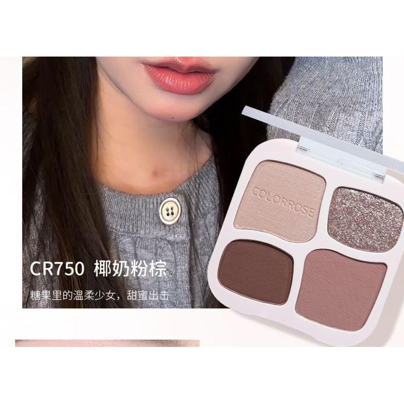 COLORROSE - Four-Color Magic Pocket Eyeshadow Palette - 5 Types