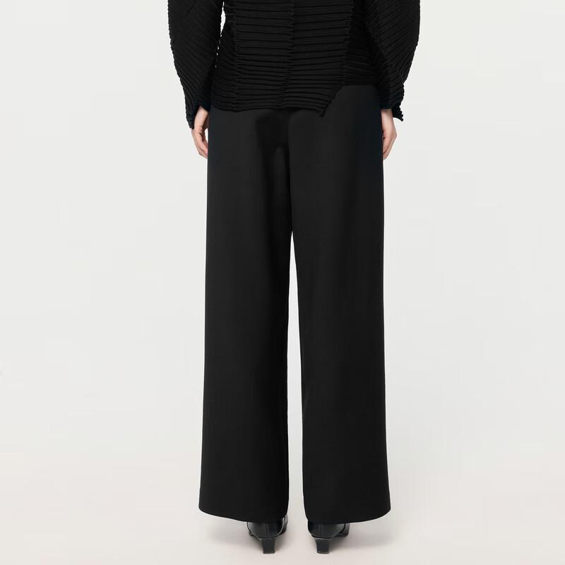 JNBY 2023 Winter Loose Fit Wide-Leg Casual Pants