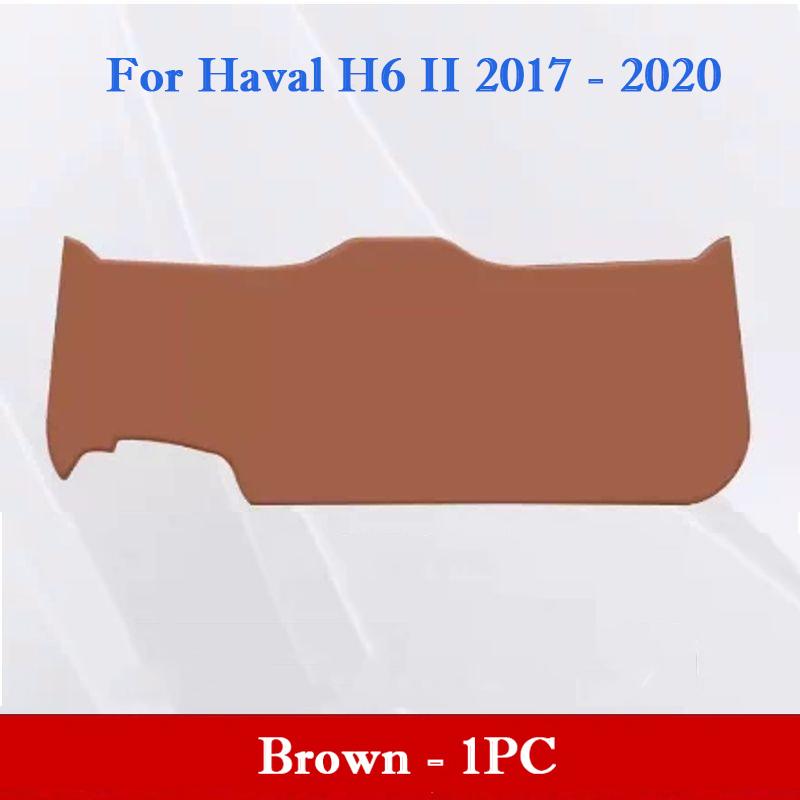 For Haval H6 H6S Car Trunk Door Anti Kick Pad Tailgate PU Leather Anti Dirt Protective Mat Interior Cargo Liner Auto Accessories