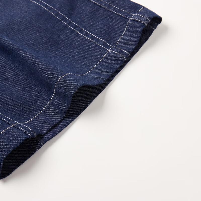 MQD Boys' Outdoor Patch Pocket Denim Shorts