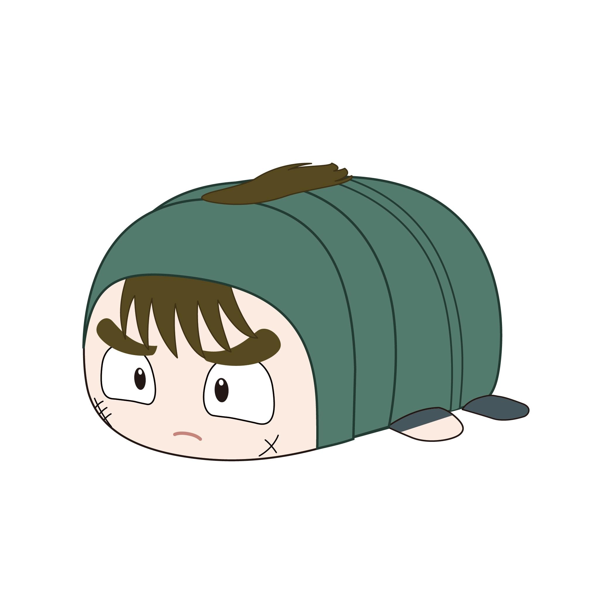 

Nintama Rantaro the The Strongest Strategist of the Dokutake Ninja Corps Potekoro Mascot BIG2 Choji Nakazaike Movie F