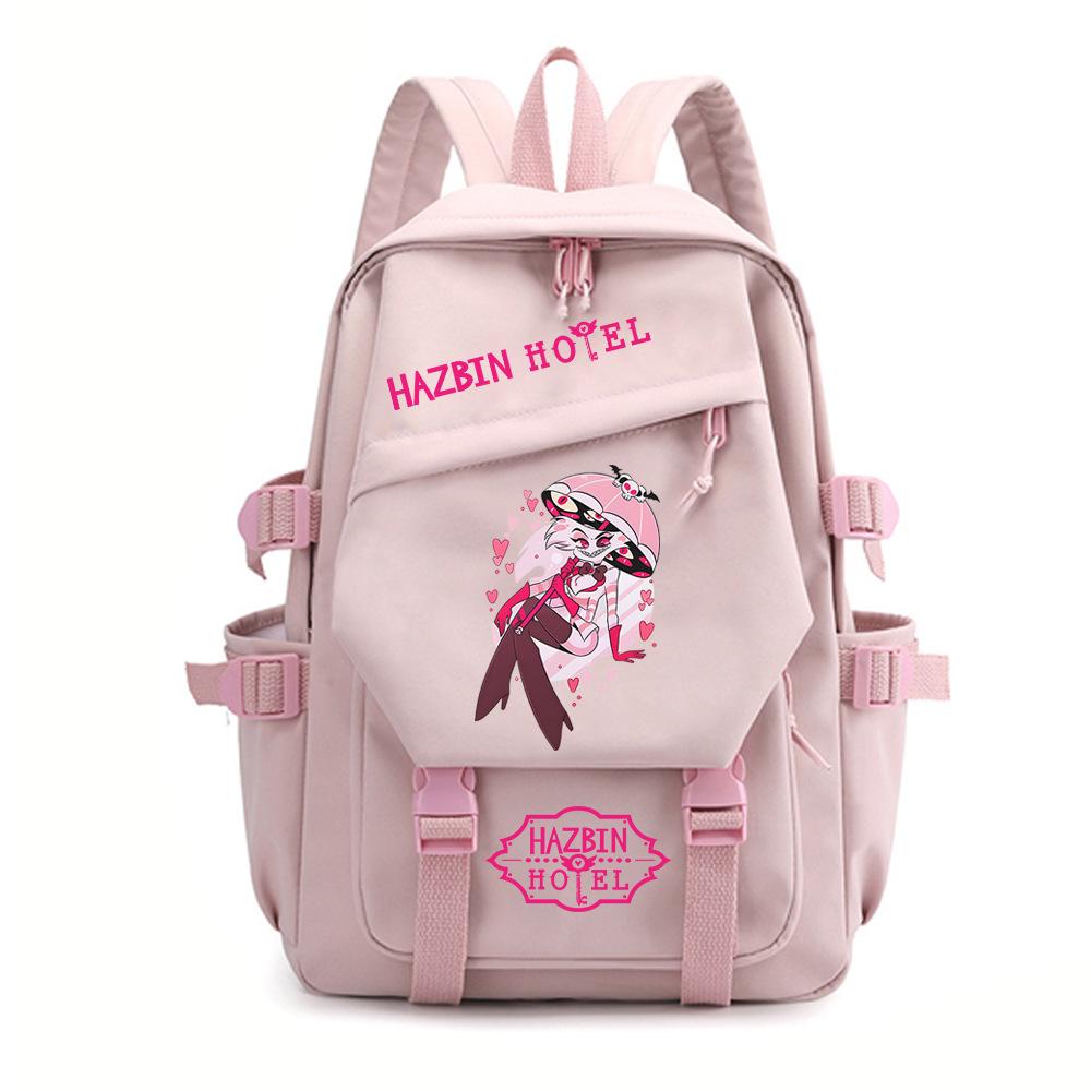 Hazbin Hotel Anime Cosplay Rugzak Studenten Schooltas Cartoon Boekentas Laptop Reizen Rugzak Buiten Kinderen Cadeaus