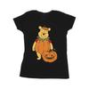 Winnie the Pooh Womens/Ladies Pumpkin Cotton Halloween T-Shirt