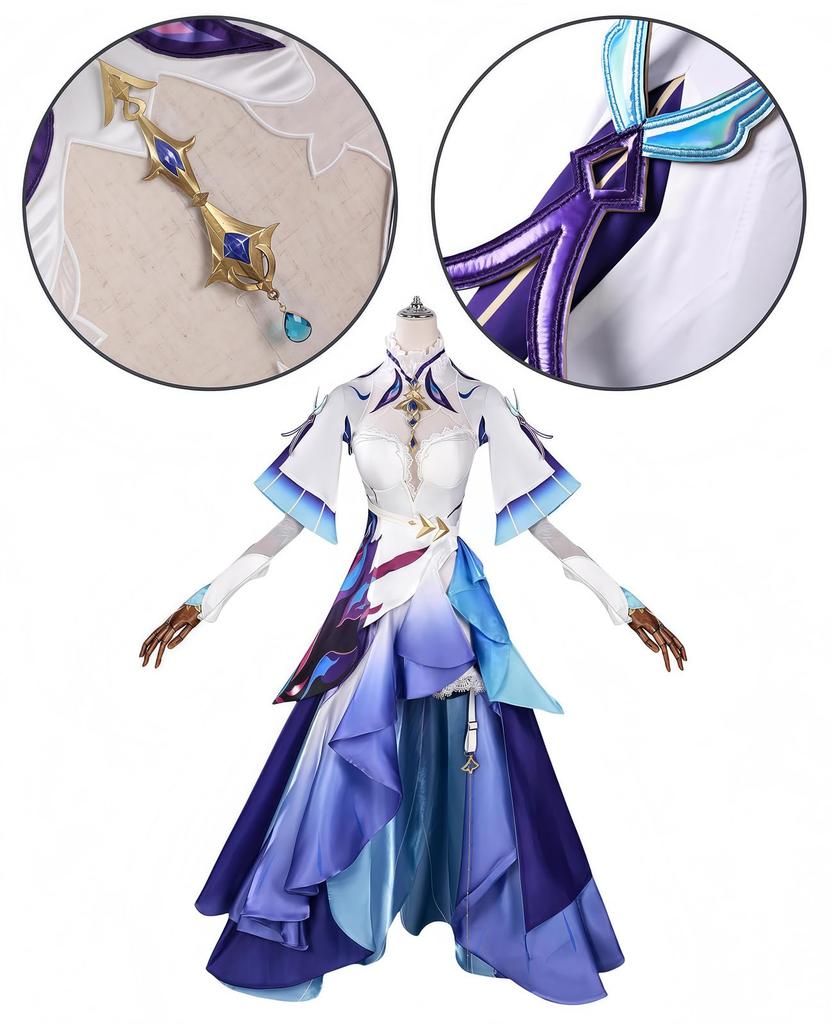 Narushio Cosplay Cantarella Cosplay Wuthering Waves Popular Game Costume for Photoshoots [NOKIJP] Costume, Meichou, (Cantarella, 3XL)