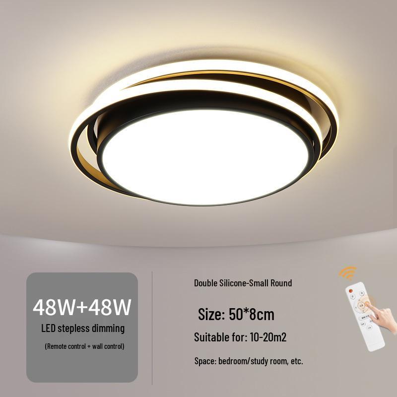 2024 LED Ceiling Light: Modern Minimalist Round Fixture for Bedroom, Living Room, Aisle, Corridor, and Balcony