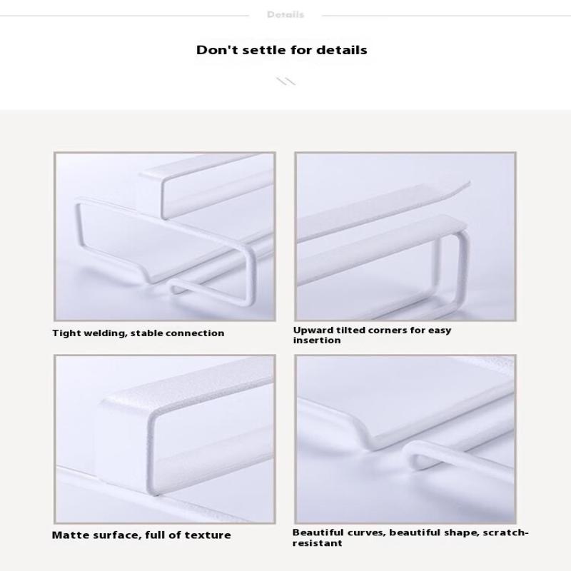 No Drilling Metal Wine Glass Holder - Stemware Rack For Under Cabinet Storage Kitchen Organization Kitchen/Bar Storage Supplies