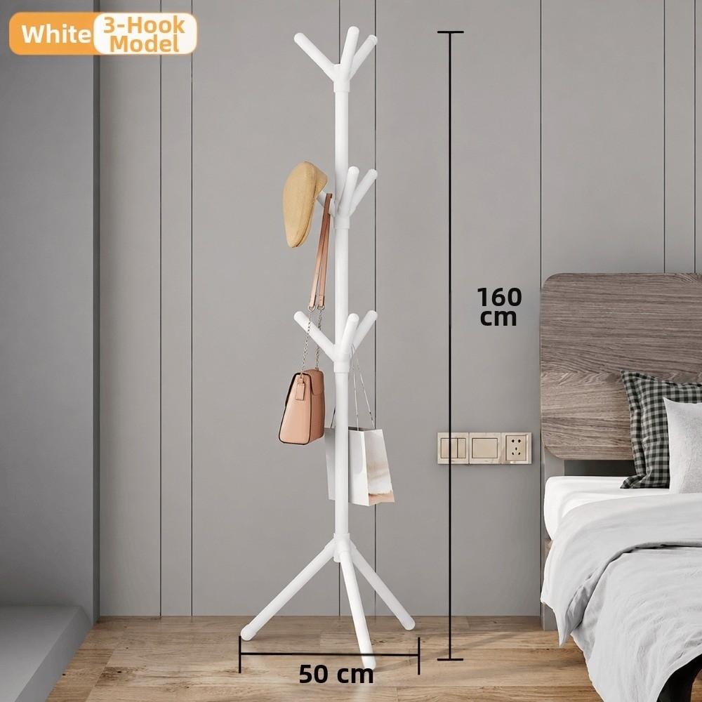 Household Coat Hanger Freestanding Coat Hanger Stand Simple Clothes Rack For Hall & Living Room