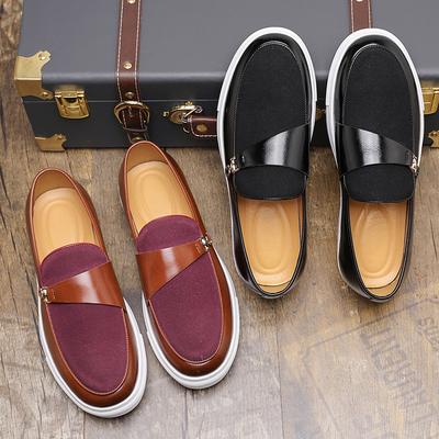 Fashion Leather Shoes Casual Business Shoes for Men Dress Tenis De Hombre Moccasins Mokasin Tenis Caballero Designer