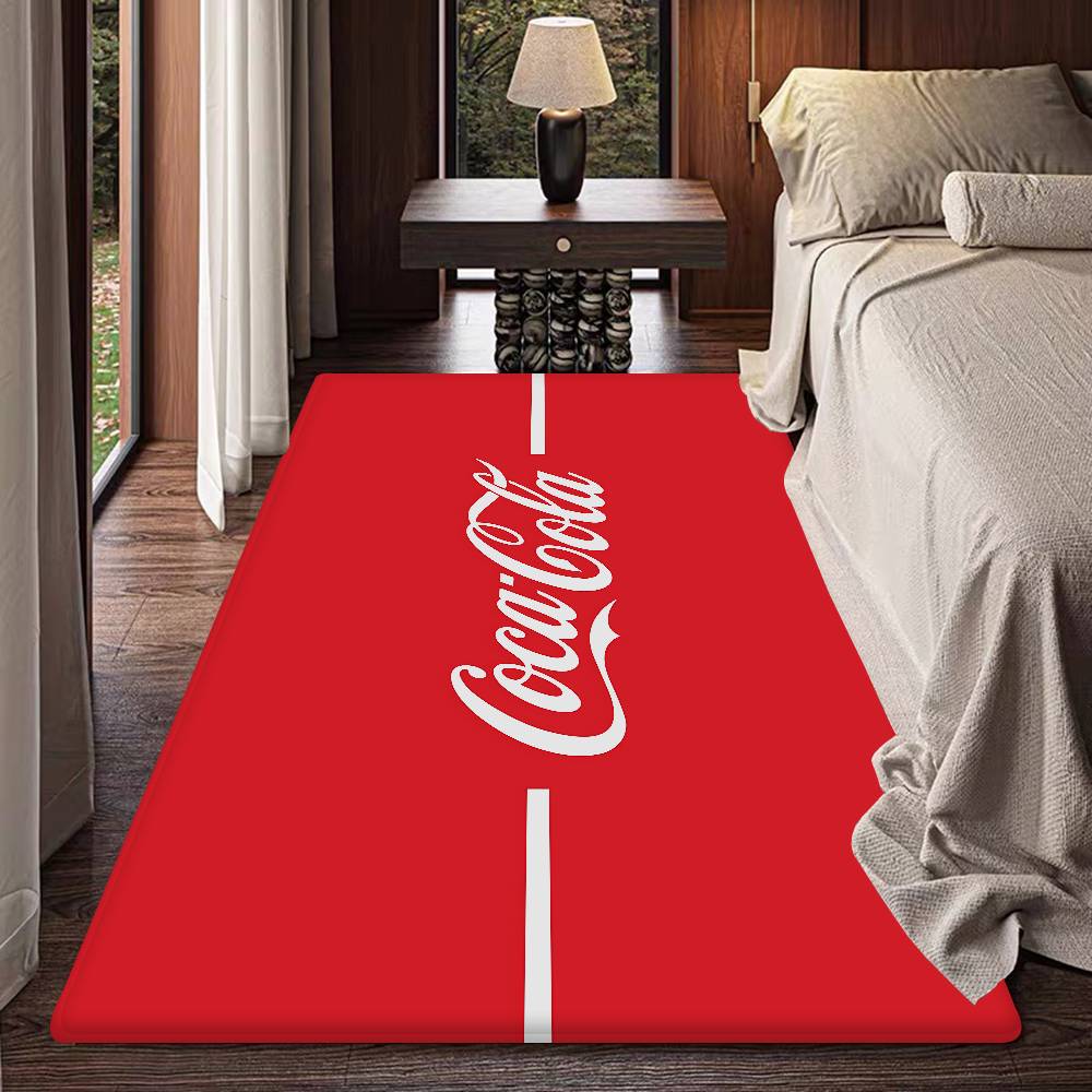 C-Coca-C-Cola Küchenmatte Kinderzimmer Schlafzimmer Dekoration Balkon Rutschfeste Fußmatte Wohnzimmer Alfombra