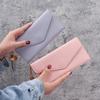 Spring/Summer 2020 Fashionable Women's Lychee Texture Heart Pendant Clutch Wallet