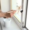 1pcs Boar Bristle Brush Curved Handle Paint Brush For Rust Dirt & Paint Scrubbing Deep Cleaning Ergonomic Home Paint Brush