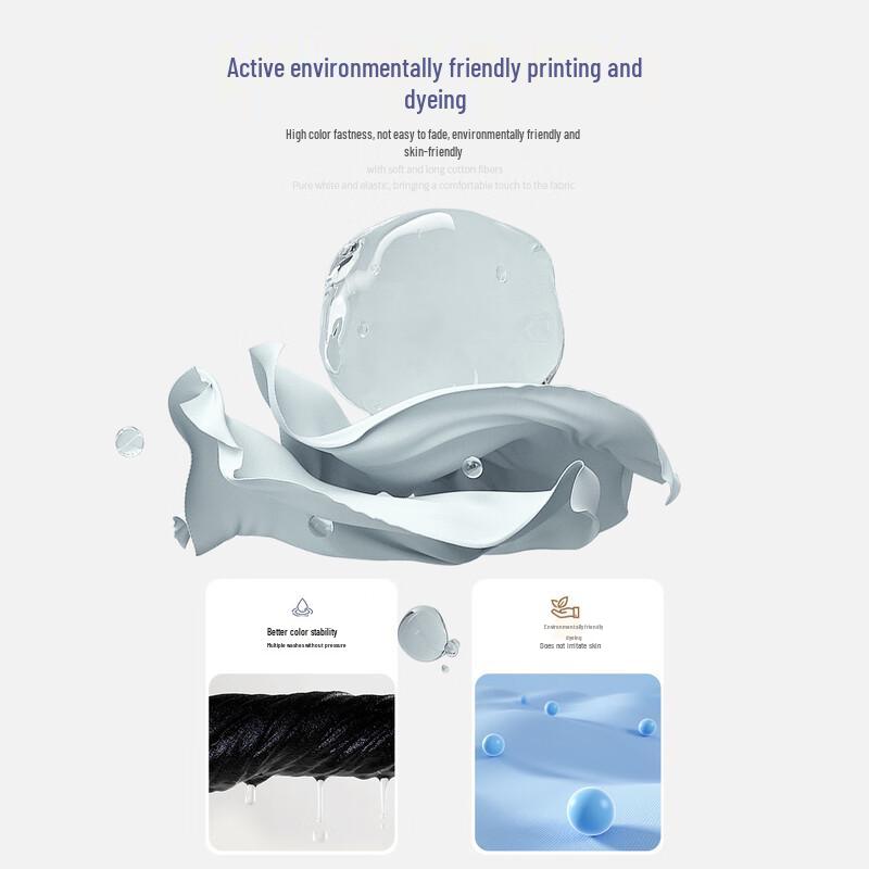 FORTEI Men's Casual Round Neck Sweatshirt with Long-Staple Pique Cotton