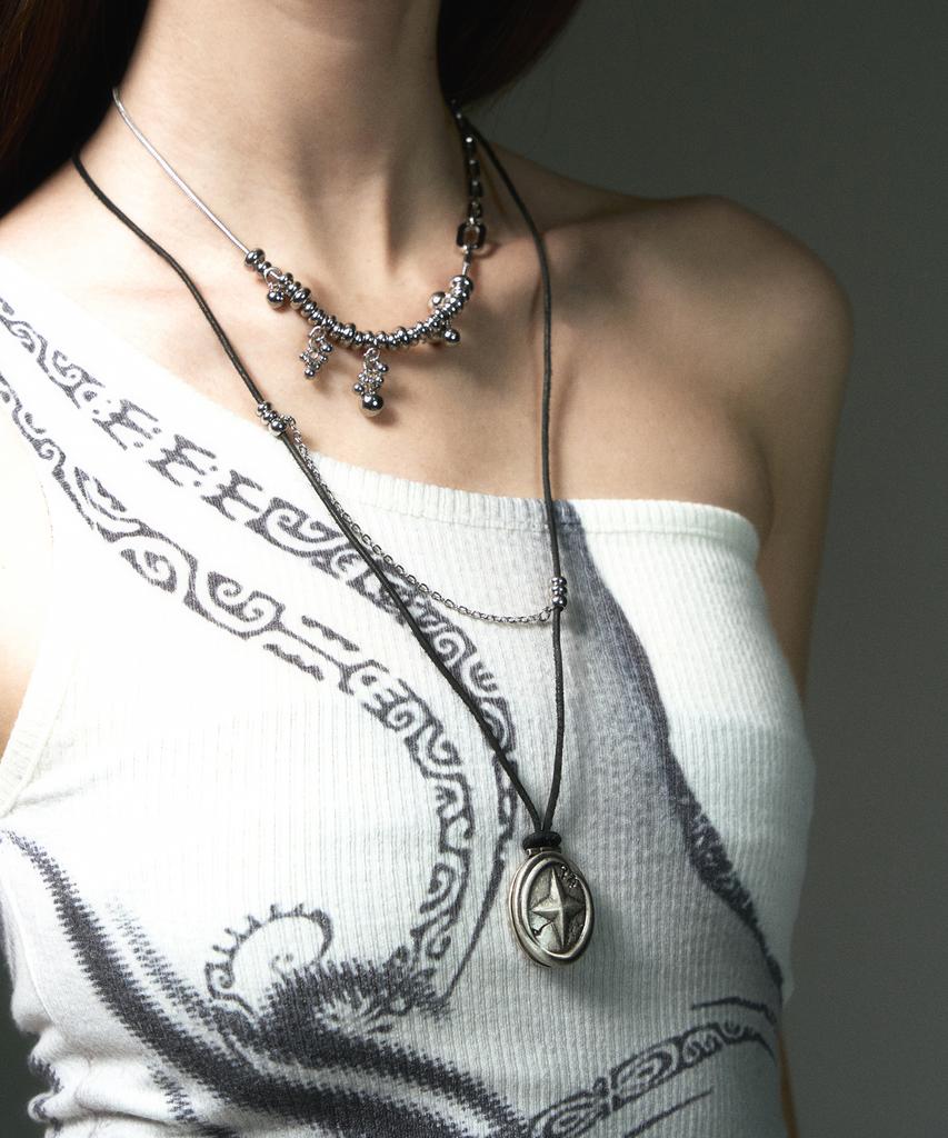 Sentiments No.659 [Black] Necklace