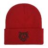 Tiger head embroidered wool knitted hat student outdoor men's and women's autumn and winter thermal hat pullover hat