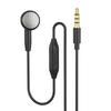 Earphone Single Side Earphone With Microphone for Smartphones Secure In Ear Design, Reinforced Cable, Wide  Use