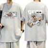 Plus Size One Piece Anime Printed Men and Women Tshirt Casual Parent Child Top Fashion Harajuku Style Y2K Street Wear Summer