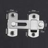 Safety Sliding Door Lock Secure tool Buckle Accessories Cage Gate Barn Window Portable Home Office Stainless Steel