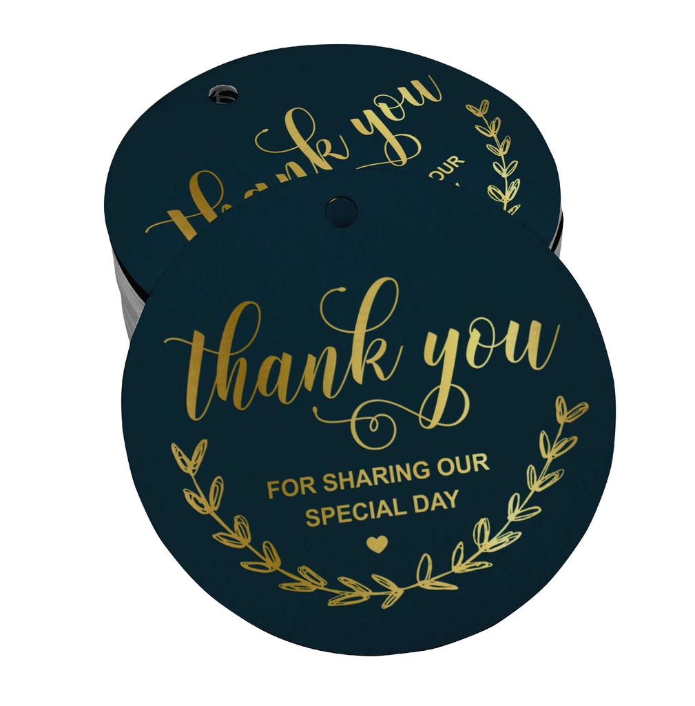 Inkdotpot Thank You For Sharing Our Special Day Bridal Shower-Baby Shower-Retirement-Wedding-Birthday Bottle Tag