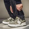 Men's 2025 Black Microfiber Skate Shoes - Versatile Thick Sole for Added Height, Soft and Stylish for Couples