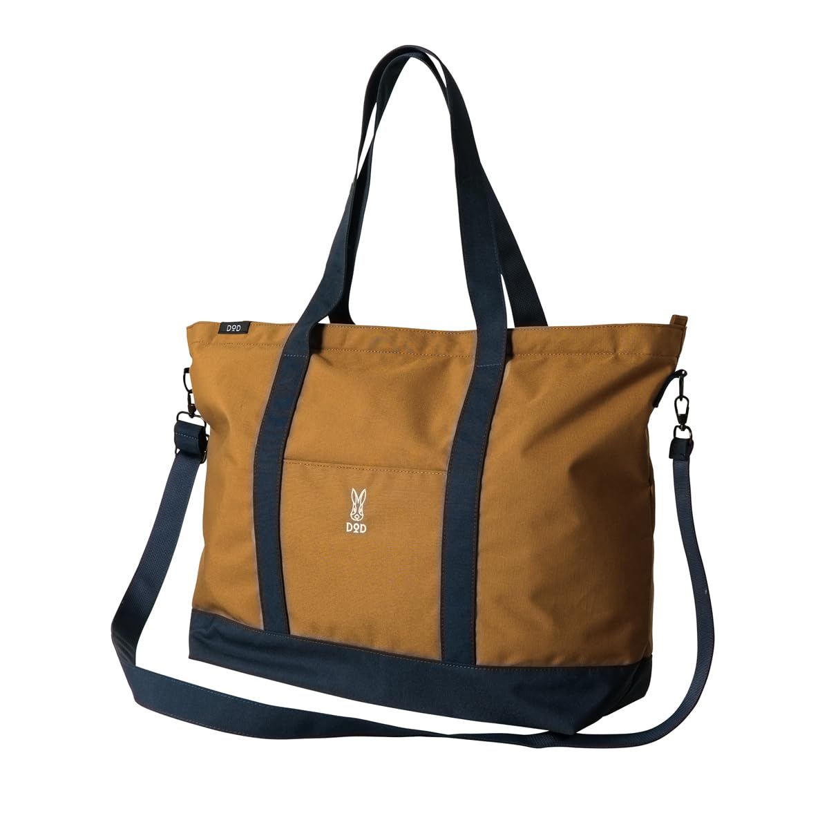 

DOD Stote Tote with Shoulder Strap 2WAY Multiple Storage Water Repellent Unisex Outdoor Festival Lightweight Empty Travel BA055-CA