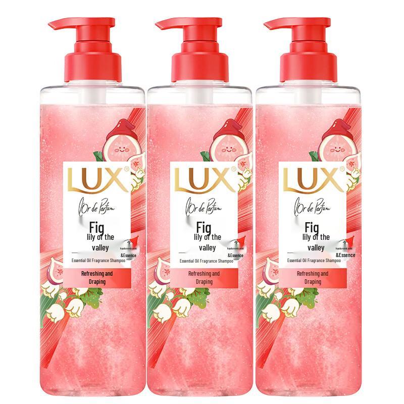 

Lux Fig & Lily of the Valley Essential Oil Fragrance Shampoo (3 x 470ml)