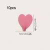 3/5/10/20pcs - Heart-Shaped Hooks - Rustproof, Reusable for Towels, Clothes & Keys - Easy Install, No Drilling Required