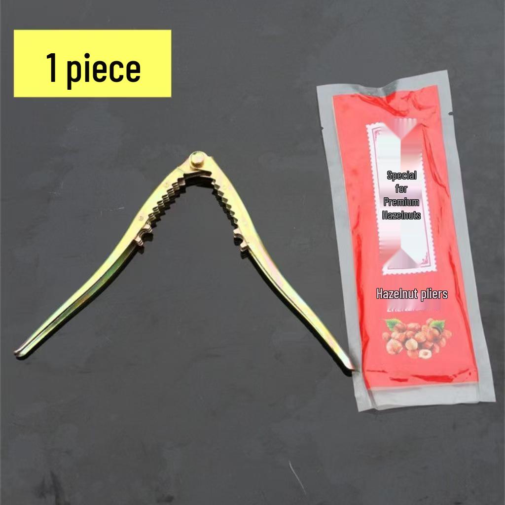 

Walnut & Nut Sheller: Stainless Steel Pliers Opener for Pine Nuts, Hazelnuts, and More.
