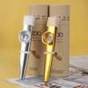 Metal Kazoo Accompaniment for Guitar Ukulele Beginner Simple Easy-to-Learn Instrument Portable Whistle Musical Device Gift Set