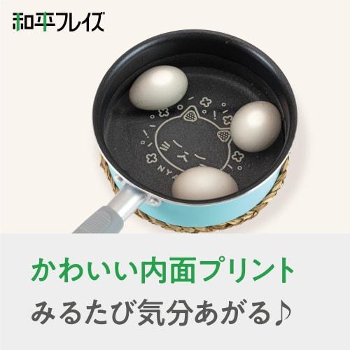 Wahei Freiz Cat-Shaped Milk Pan, 16cm, PFOA-Free, IH/Gas, Cat Merchandise, Nyankore (RB-3122)