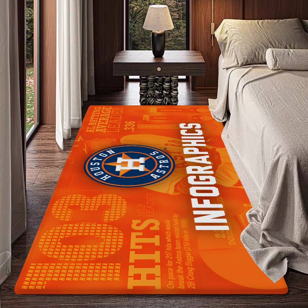 H-HOUSTONS AA-ASTROS Floor Mat INS Style Soft Bedroom Floor House Laundry Room Mat Anti-skid Household Carpets