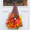 Cute Character Halloween Autumn Maple Leaf Door Ornaments Add Fun and Charm to Your Decors Perfect Centerpieces