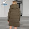 Women Winter Jackets Warm Hooded Thick Bio-Cotton Female Parkas Solid Color Big Pockets Women's Coats